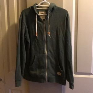 VANS GREEN HOODIE - UNISEX